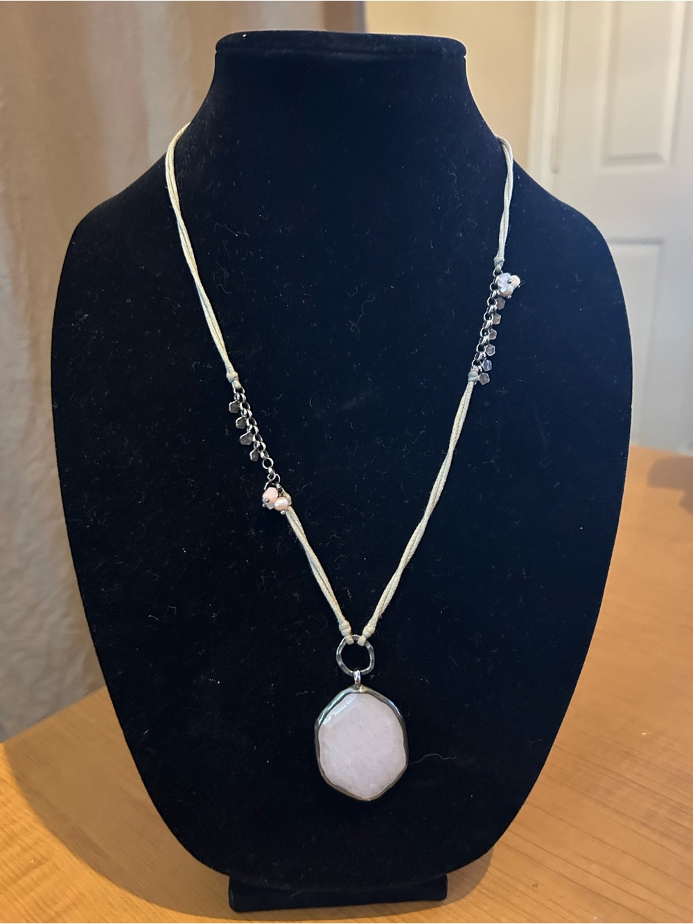 Silpada Sterling Silver Soapstone Necklace set - Picture 3 of 3